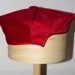 Canterbury Cap (scarlet velvet)